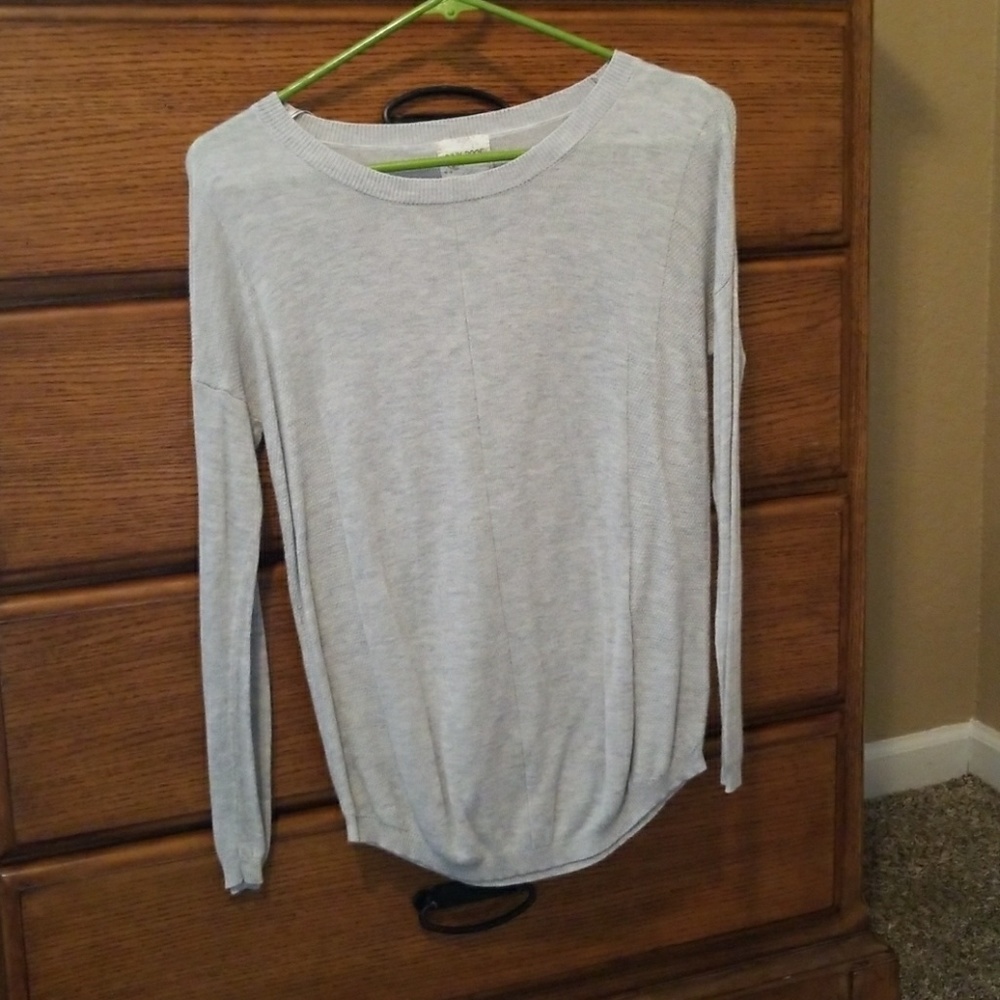 Gray sweater